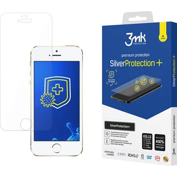 3MK SilverProtection+ Fólie antimikrobiální pro Apple iPhone 5/5S/SE, (5903108305112)