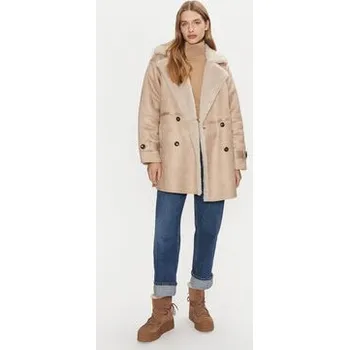 Oblečení a móda ONLY Kožich Ylva 15322402 Béžová Regular Fit L