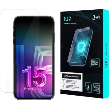 3MK Fólie ochranná 3mk 1UP pro Apple iPhone 15 Plus, 3ks v balení, (5903108535458)