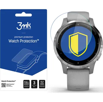 Příslušenství k chytrým hodinkám 3MK Watch Ochranná fólie pro Garmin Vivoactive 4S, (3ks), (5903108289290)