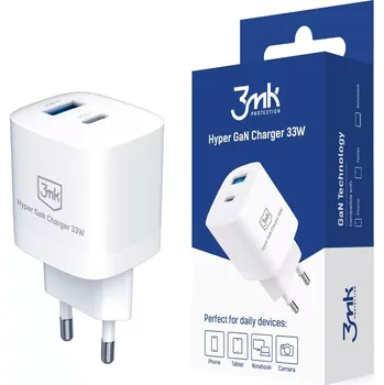 Accessories - 3mk Hyper GaN Charger 33W