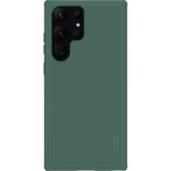 Pouzdro na mobilní telefon Nillkin Super Frosted PRO Zadní Kryt pro Samsung Galaxy S23 Ultra Deep Green 6902048258082