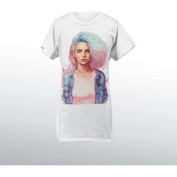 Elektronický PDF střih dětské šaty s přinechaným rukávem Millie-158-170