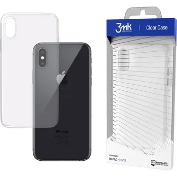 Pouzdro na mobilní telefon Apple iPhone X - 3mk Clear Case 5903108043878