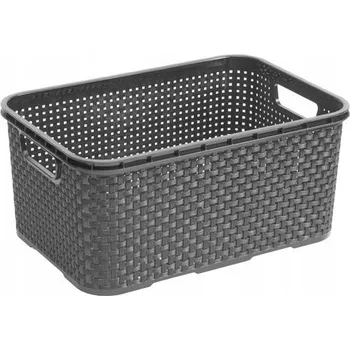 Odpadkový koš Univerzální koš BranQ plast šedý 10 l