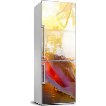 Fototapeta Samolepící tapeta na ledničku Mušle na pláži 70x190 cm