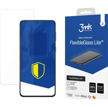 Telefonní příslušenství Hybridní sklo pro Samsung Galaxy S21+ 5G - 3mk FlexibleGlass Lite™ 5903108343626