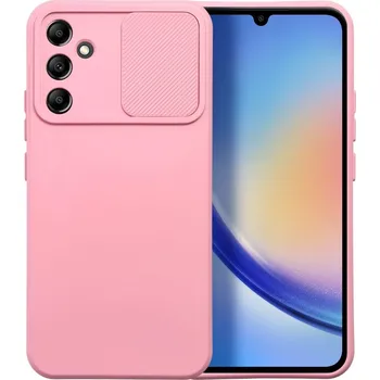 Pouzdro Forcell Camshield SLIDE Case pro SAMSUNG A34 5G light pink