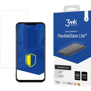 Telefonní příslušenství Hybridní sklo pro Meizu X8 - 3mk FlexibleGlass Lite™ 5903108382557