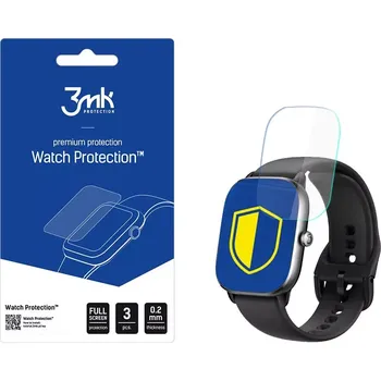 Příslušenství k chytrým hodinkám 3mk Ochranná odolná fólie na hodinky Amazfit GTS 4 Mini - 3MK Watch Protection™ ARC+, (v balení 3ks), 5903108494816