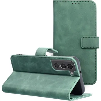 Pouzdro na mobilní telefon Forcell Pouzdro Flipové TENDER Book Case pro SAMSUNG Galaxy S22 green 5903396140143