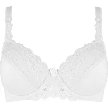 Podprsenka Monika nevyztužená podprsenka s kosticemi 8017 75C bílá