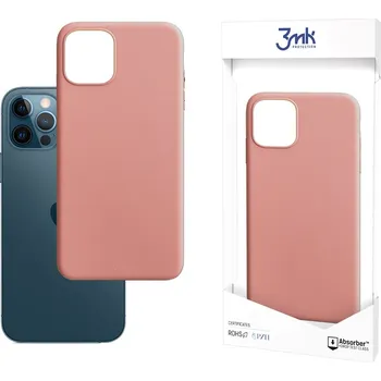 Pouzdro na mobilní telefon Odolný zadní kryt pro Apple iPhone 12/12 Pro - 3mk Matt Case lychee 5903108327077