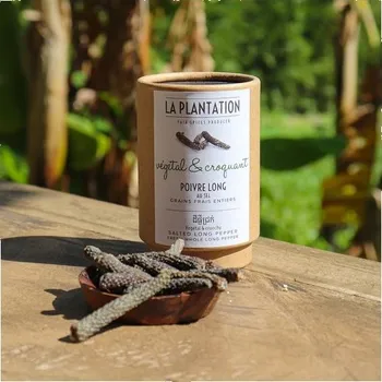 Koření La Plantation Kampotský pepř dlouhý fermentovaný 50 g tubus