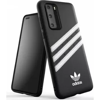 Pouzdro na mobilní telefon Originální pouzdro Adidas Moulded PU SS20 Huawei P40 černo bílá/black white 39061