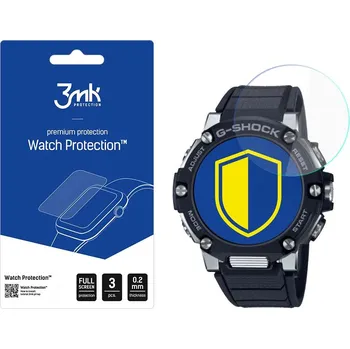 Příslušenství k chytrým hodinkám 3mk Watch Protection FlexibleGlass Ochranné sklo pro G-Shock GST B300 (3ks) 5903108527217