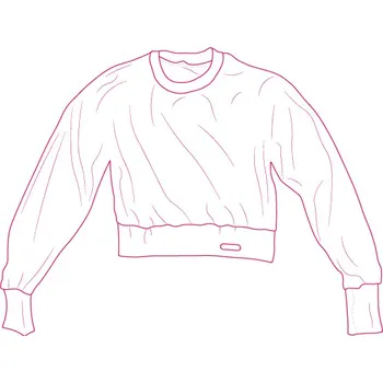 Elektronický střih / PDF dámská tepláková mikina Colette-32-38