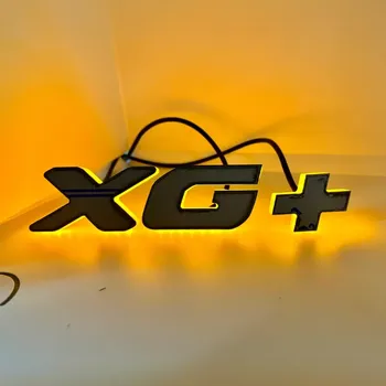 Znak automobilu Podsvícené znaky XG+ pro DAF, Oranžové podsvícení