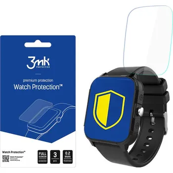 Příslušenství k chytrým hodinkám 3mk Watch Protection FlexibleGlass Ochranné sklo pro Forever Igo 2 JW150 (3ks) 5903108495714