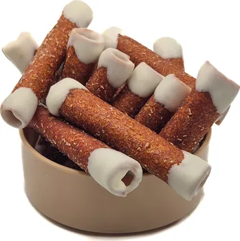 Sušené ovoce Jablečné trubičky v jogurtu 300 g