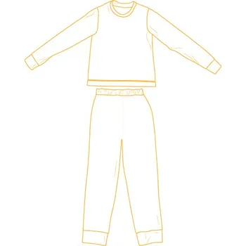 Střih PDF dětské pyžamo Esme-158-170