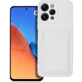 Pouzdro na mobilní telefon Pouzdro Forcell na mobil Card Case pro XIAOMI Redmi 12 4G white