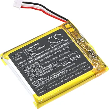 Telefonní příslušenství Baterie Cameron Sino CS-LNB510MB pro Lionelo Babyline 5.1 ( 3 wires version ) - neoriginální