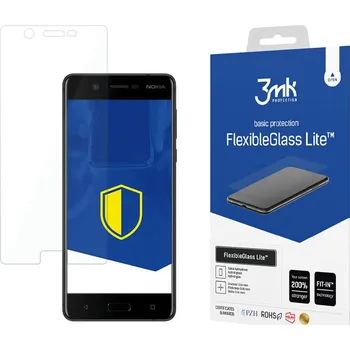 Hybridní sklo pro Nokia 5 - 3mk FlexibleGlass Lite™ 5903108029896
