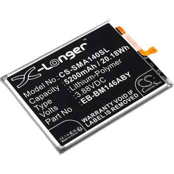 Baterie k notebooku Baterie Cameron Sino CS-SMA140SL pro Samsung Galaxy M14 - neoriginální