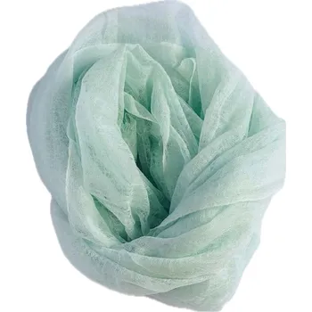 Šála Ultralehká šála Sagarmatha z baby kašmíru Light Green UNI / Zelená