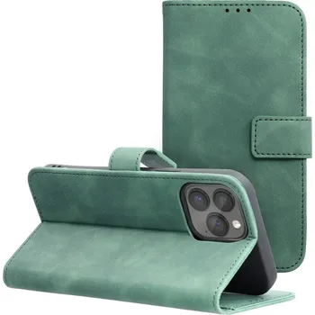 Pouzdro na mobilní telefon Forcell Pouzdro Flipové TENDER Book Case pro IPHONE 13 PRO MAX green 5903396139734