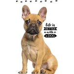 Froté ručník Francouzský Buldoček 30x50 cm