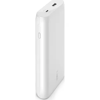 Powerbanka Belkin BOOST CHARGE USB-C Power Delivery PowerBanka, 20000mAh, bílá