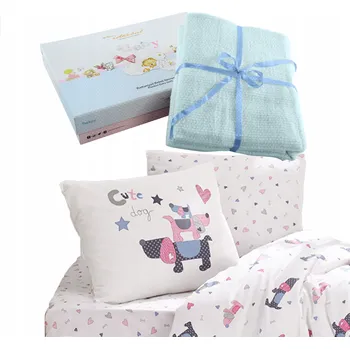 Povlečení Sada povlečení Tuva Home 100 x 150 cm modrá