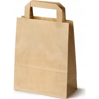 Dárková taška Papírová taška / sáček 25 Ks šedá 180x85x230