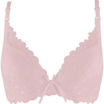 Podprsenka Laďka vyztužená podprsenka s krajkou 16300 85B světle růžová