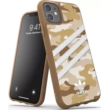 Pouzdro na mobilní telefon Originální pouzdro Adidas Moulded Case CAMO WOMAN iPhone 11 Pro hnědá/brown 36373