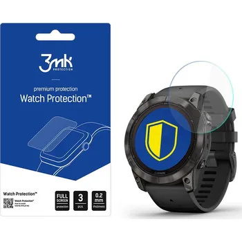 Elektronika 3mk Watch Protection FlexibleGlass Ochranné sklo pro Garmin Fenix 7X Pro Solar (3ks) 5903108528214