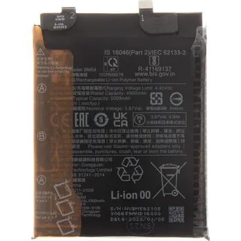 Baterie pro mobilní telefon BM59 Xiaomi Original Baterie 5000mAh (Service Pack) 8596311235733