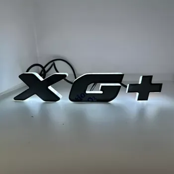 Znak automobilu Podsvícené znaky XG+ pro DAF, Bílé podsvícení