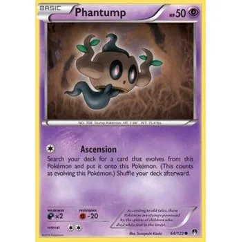 Volný čas Pokémon BKP 064/122 Phantump - BreakPoint Stav: Excellent, Verze: NORMAL