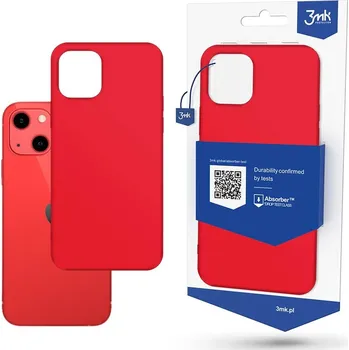 Pouzdro na mobilní telefon Odolný zadní kryt pro Apple iPhone 13 - 3mk Matt Case strawberry 5903108429054