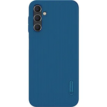 Pouzdro na mobilní telefon Nillkin Super Frosted Zadní Kryt pro Samsung Galaxy A14 5G Peacock Blue 6902048261747
