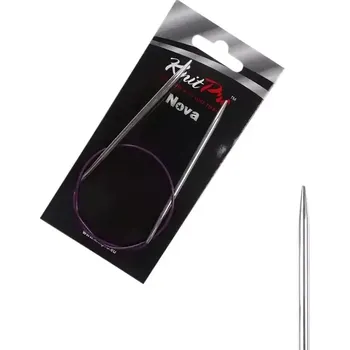 Jehlice KnitPro Nova kruhové kovové fixní jehlice 3,25mm 40cm (KnitPro Nova kruhové kovové jehlice 3,25mm 40cm)