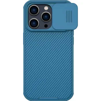 Pouzdro na mobilní telefon Nillkin CamShield Pro Magnetic Zadní Kryt pro Apple iPhone 14 PRO Blue 6902048248441