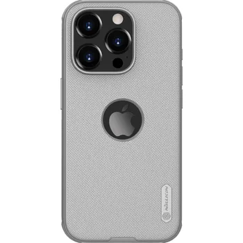 Pouzdro na mobilní telefon Nillkin Super Frosted PRO Zadní Kryt pro Apple iPhone 15 Pro Titanium Gray 6902048272095