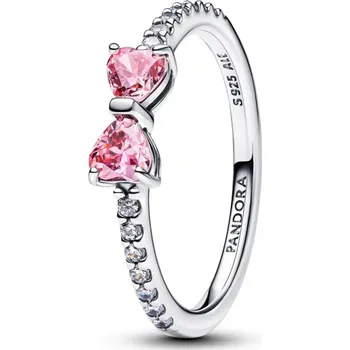 PANDORA Sparkling Pink Bow 193510C01 56…