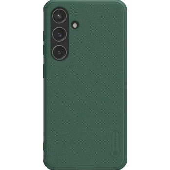 Pouzdro na mobilní telefon Nillkin Super Frosted PRO Magnetic Zadní Kryt pro Samsung Galaxy S24 Deep Green 6902048272743