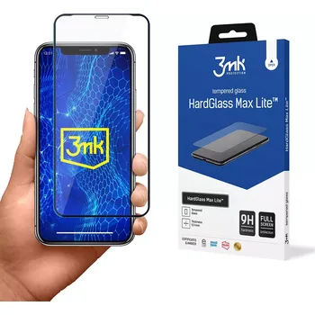 9H Ochranné sklo 3mk HardGlass Max Lite™ na iPhone X 5903108072885