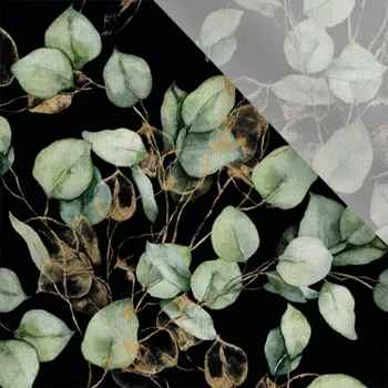 Funkční úplet na trička Eukalyptus černý